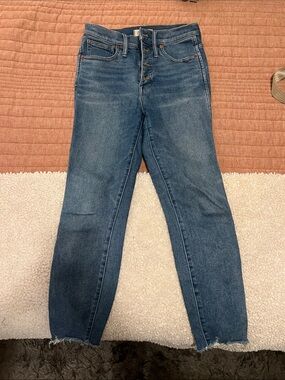 Madewell Slim Skinny Jeans in Classic Denim Blue